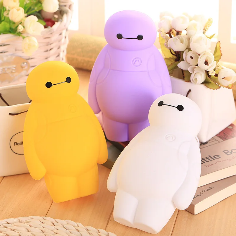 Силиконовый с буквенным принтом «Большой Герой» 6 Baymax Kawaii пеналы мульти-функциональная Канцелярия Ручка сумки пенал для хранения школьных принадлежностей