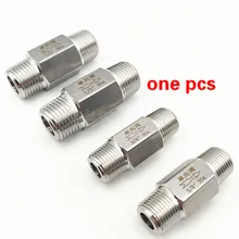 Мужской резьбовой обратный клапан ZG 1/" 3/8" 1/" 3/4" Нержавеющая сталь 304 кислотостойкий пневматический гидравлический односторонняя одинарная задвижка