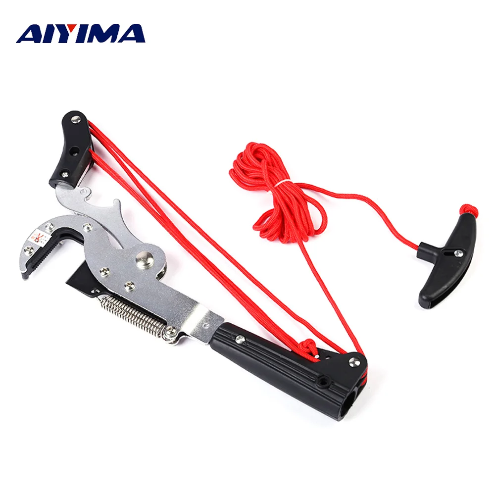 

AIYIMA Four Pulleys Pruning Scissors Garden Tools High Branch Cutter Gardening Outdoors Tree Trimmer Pruner Handle Bonsai Tools