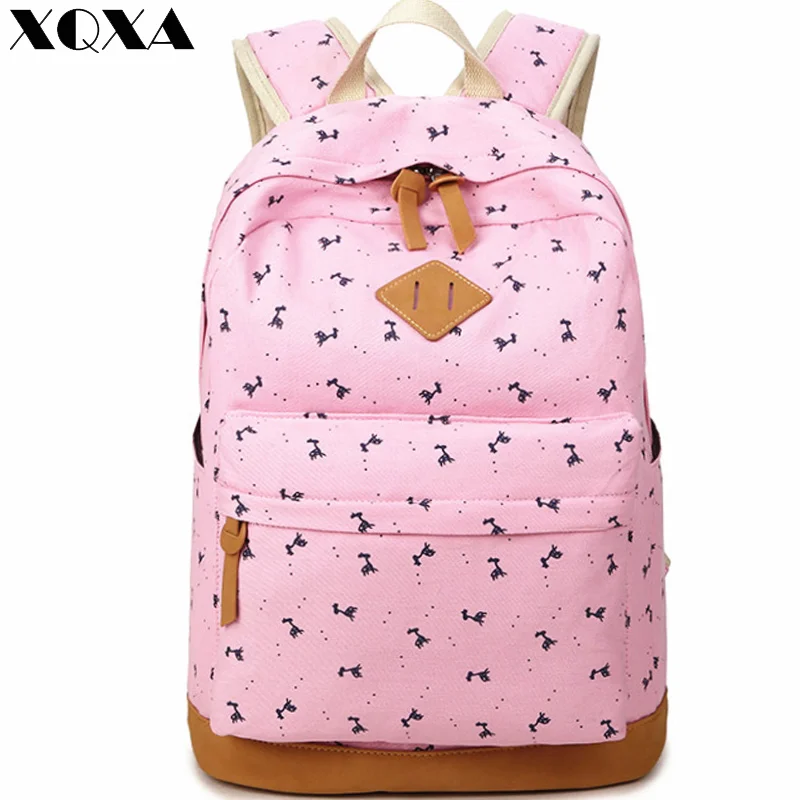 preppy pink backpack
