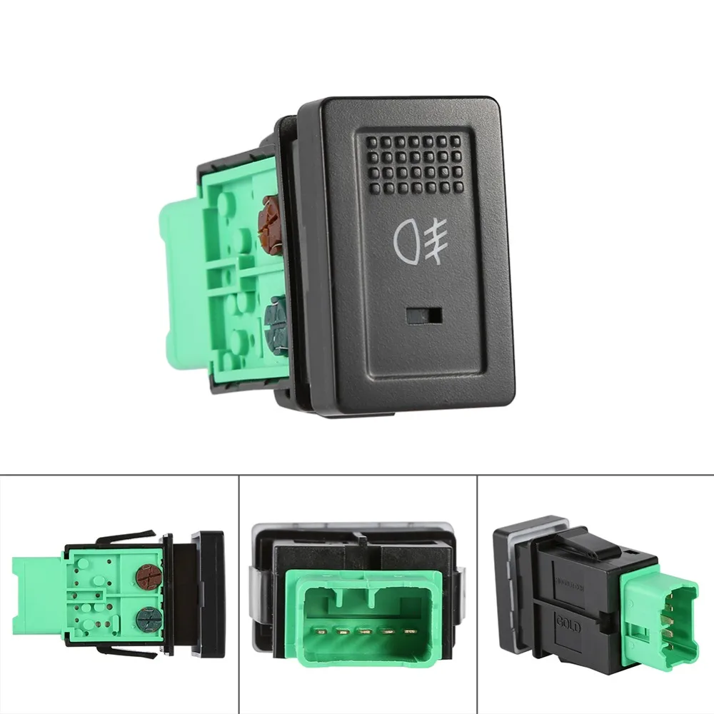 

Car Auto Front Fog Light Switch Button Fits For Suzuki SX4 Swift Alto Grand Vitara 2006 2007 2008 2009 2010 2011 2012 Black