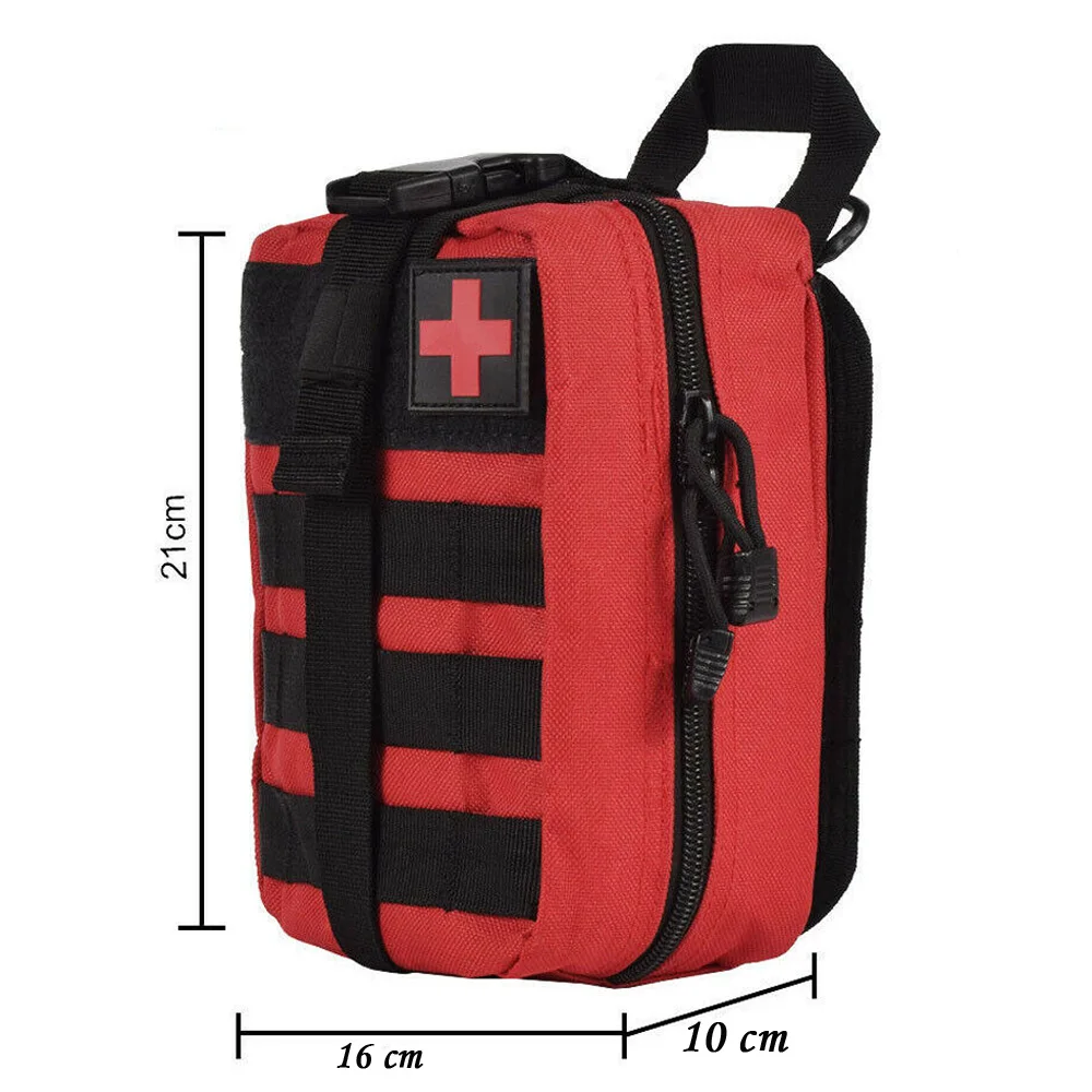 Brand New Tactical First Aid Kits Survival Molle Rip-Away EMT Pouch Bag IFAK Medical Red Emergency Survival Rescue Empty Bag