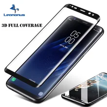 Leanonus стекло для Samsung Galaxy Note8 S8 Plus + защита экрана 3D изогнутое