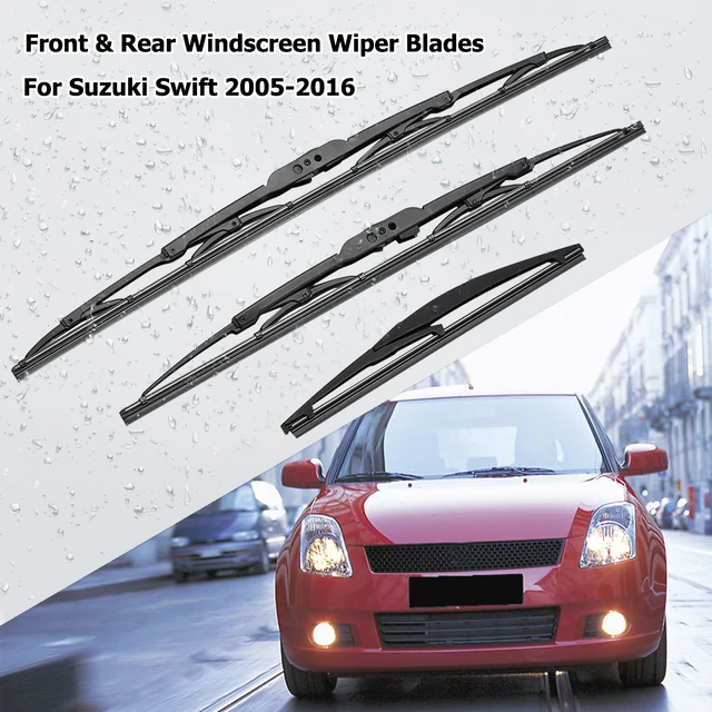 21" 18" 11" Standard Front and Rear Windscreen Windshield Wiper Blades