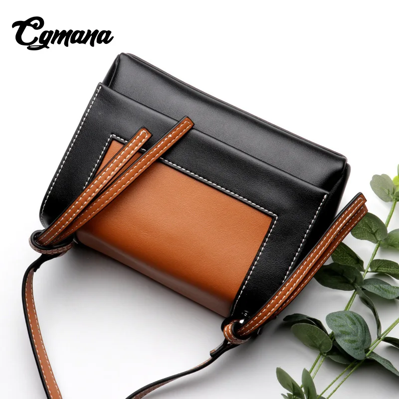 

Women Genuine Leather Handbags 2018 High Quality Handbag Luxury Handbags Women Bags Designer Women's Square Bag Shoulder Bag Hot