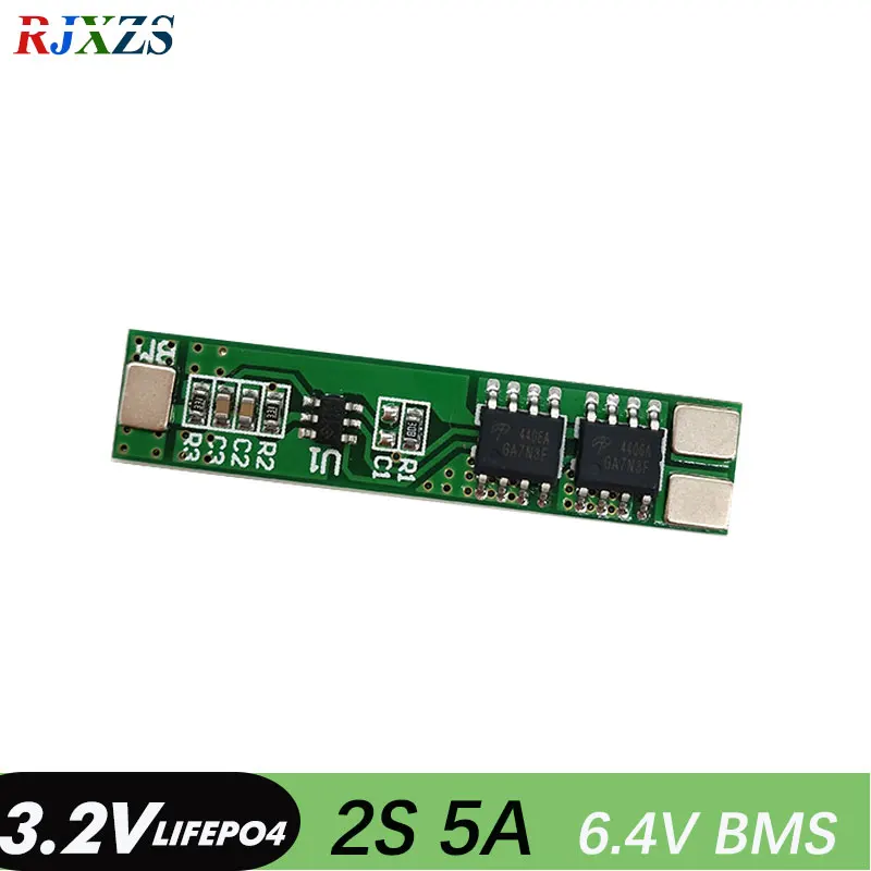 2 шт/лот 2S 5A литий-железо-фосфат 6 4 V 7 BMS PCM плата защиты батареи bms pcm для lifepo4 |