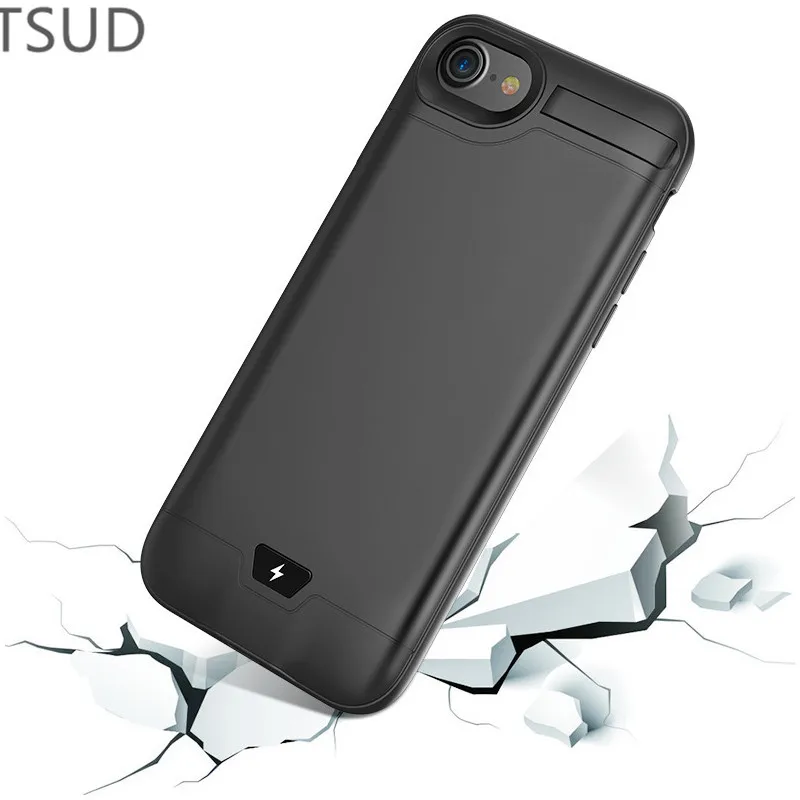 5200 мАч чехол для зарядки аккумулятора большой емкости iphone 6 6s 7 8 внешний