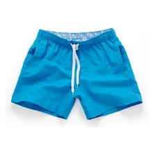 Быстросохнущие пляжные летние пляжные шорты мужские ярких цветов повседневные шорты-бермуды Masculina в нашем магазине представлены модели с азиатскими размерами S-XXL