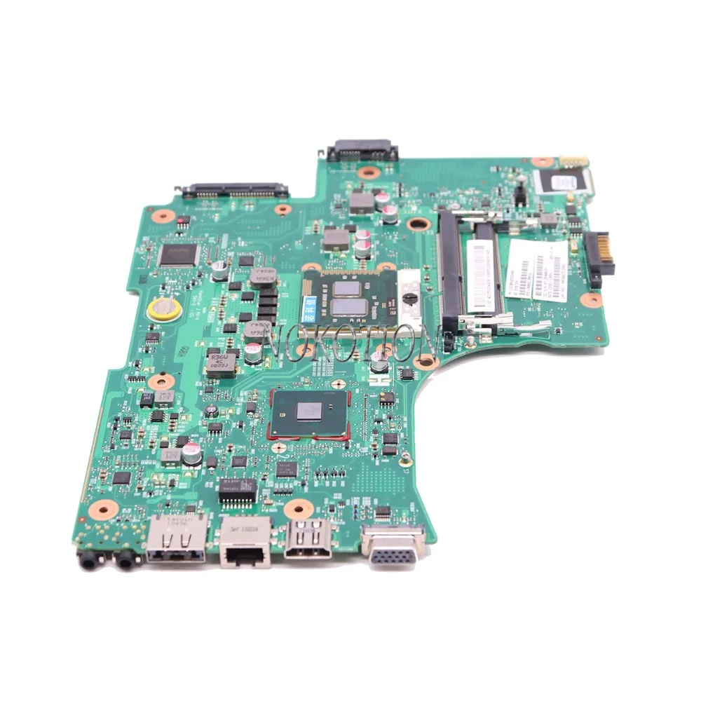 NOKOTION материнская плата для ноутбука Toshiba Satellite L650 L655 1310A2332402 V000218080 V000218010 HM55 UMA основная плата DDR3 Бесплатный процессор