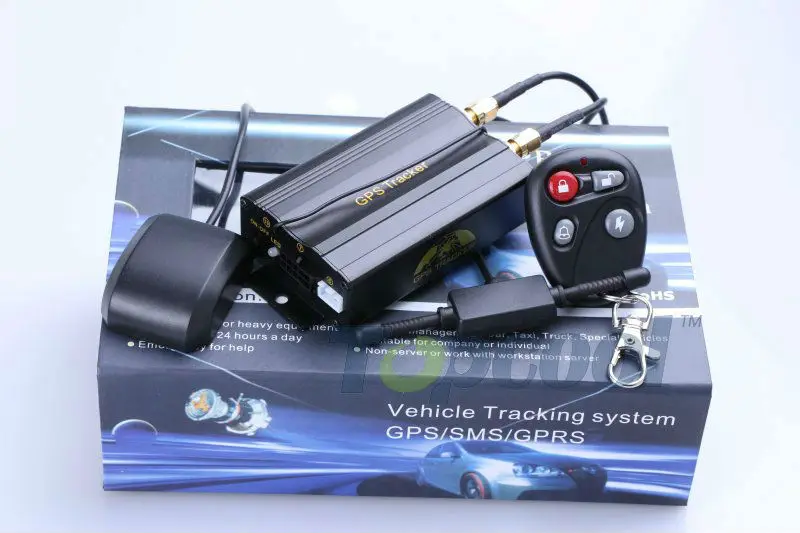 Vehicle Car GPS Tracker With Remote Control GSM Alarm SD Card Slot Anti