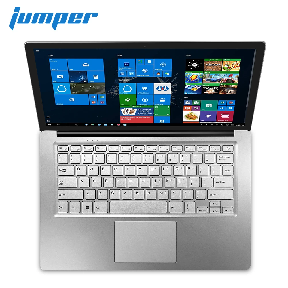 Jumper EZbook S4, 8 ГБ ОЗУ, ноутбук, 14 дюймов, нетбук, ноутбук Intel Celeron J3160, ультрабук, 256 ГБ, SSD ROM, двухдиапазонный, WIFI компьютер