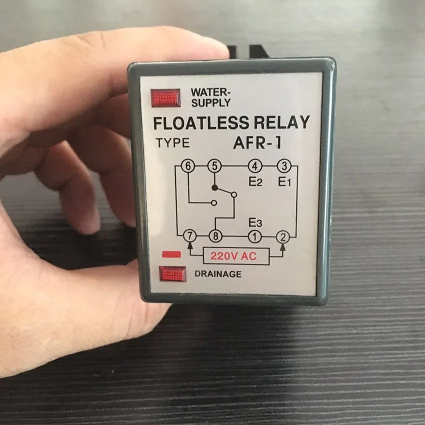 High quality AFR 1 AC 220V level switch Liquid level controller relay