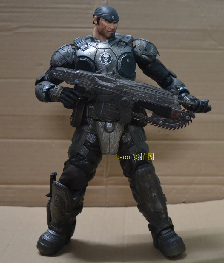 Игровой автомат marus Fenix для игр Gears of War 3 War, PA Play Arts Kai, ПВХ, фигурка куклы, игрушки