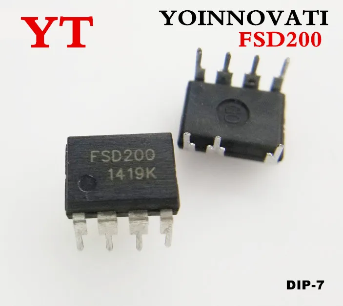 

20 шт./лот FSD200 DIP7 IC.