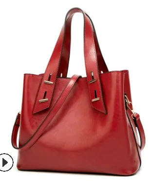 Новинка, женские сумки-мессенджеры, Большая вместительная сумка, самая популярная мягкая сумка, женская сумка на плечо, женские роскошные сумки через плечо, C890 - Цвет: Красный