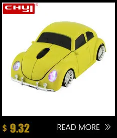 Optical Wireless Mouse Car VW Ladybug Shape Cordless Mause 3D USB Computer Mice Beatles Car Gaming Mouse For Xmas Gift