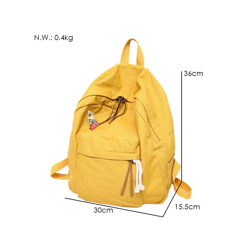 Menghuo Women Backpack for School Teenager Girls Vintage Stylish School Bag Ladies Cotton Fabric Backpack Female Bookbag Mochila (19)