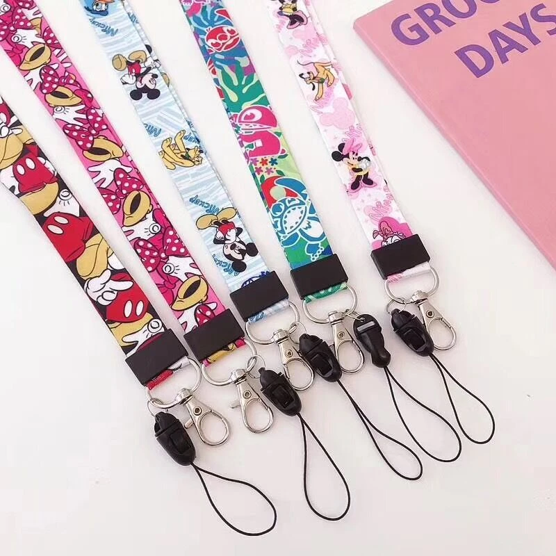 TJHSZKL Anime Cute Cartoon Neck Strap Lanyard for keys ID Card Gym Mobile Phone Straps USB 4