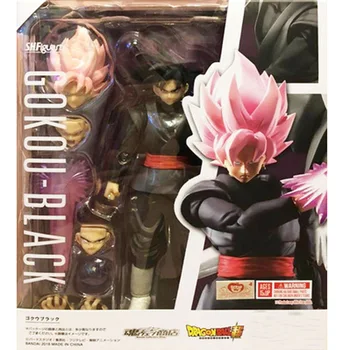 

15cm Anime Dragon Ball Z SHF Figuarts Super Saiyan Gokou Black Joint Movable PVC Action Figure Collection Model Kids Toy Doll