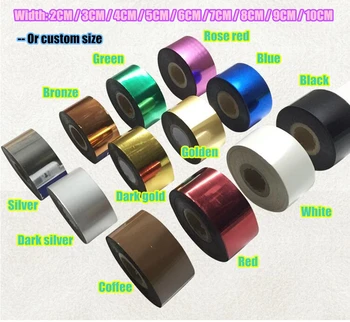 

Diy premium paper pvc leather gold hot stamping foil bronzing paper