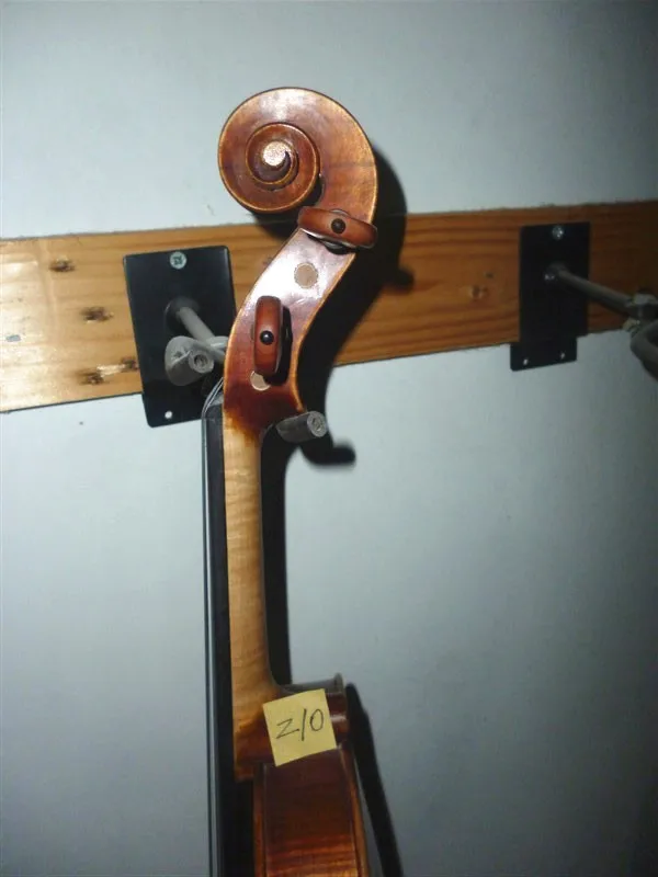 Stradivarius копия 1716, твердые деревянные скрипки части, черное дерево гриф 4/4 размер скрипки