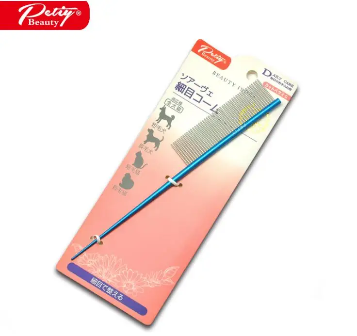 

Dog Cat Pet Comb Demarcation Comb Pet Grooming Beauty Style