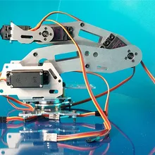 Промышленный робот 688 механическая рукоятка сплав манипулятор 6-осевой рычаг робота с 6 сервоприводами