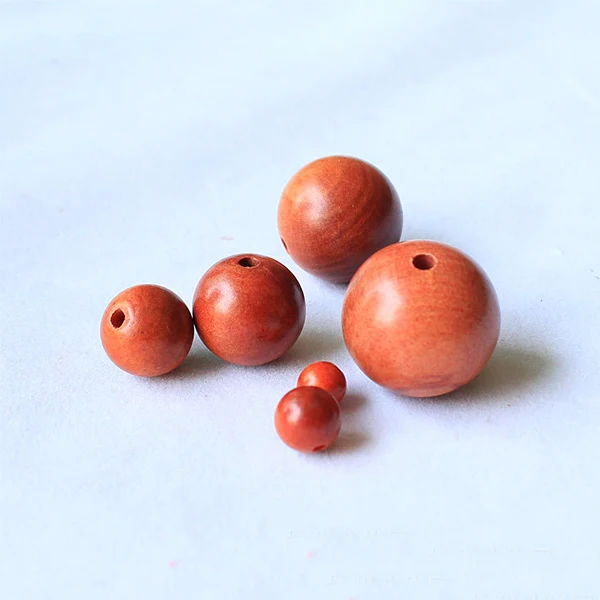 

100pcs Natural Blood Dragon Wood Beads , 6 -20mm wooden Loose Mala Beads Japa Mala Bracelet Jewellry Findings DIY Accessories