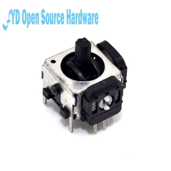 

1pcs Small joystick potentiometer with hat game aircraft model joystick 10K automatic reset