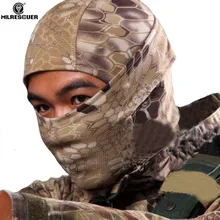 MILRESCUER страйкбол Охота Военная игра дышащая Пылезащитная маска Балаклава маска Гремучая Змея Тактический шлем Лыжный Велоспорт полная маска