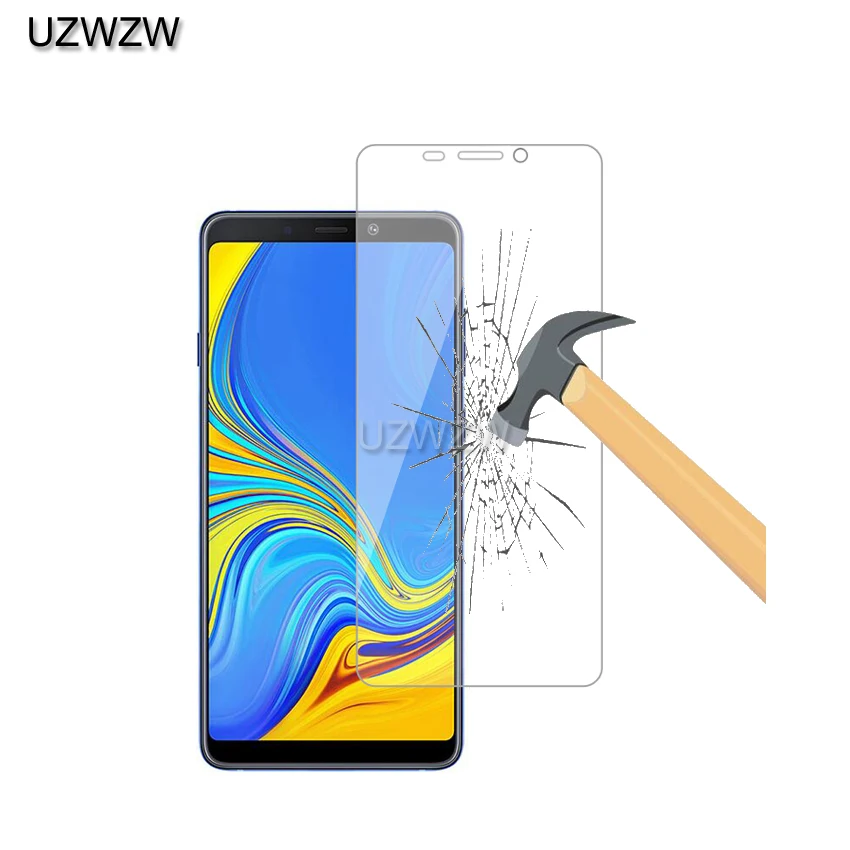 

2pcs For Samsung Galaxy A9 2018 0.26mm 2.5D Premium Tempered Glass Screen Protector Protective Glass For Samsung Galaxy A9 2018