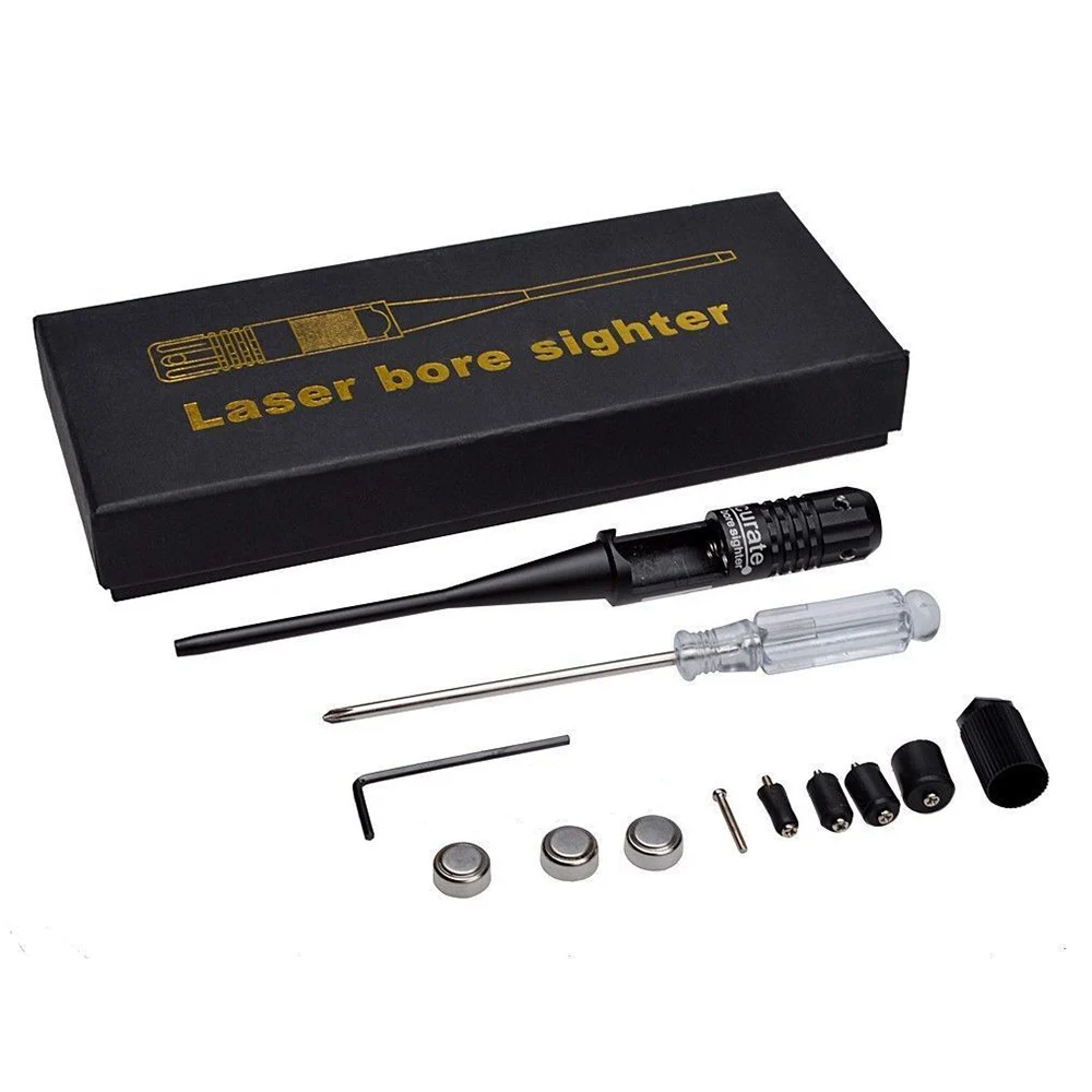 10pcs Red Dot Laser Bore Sighter Scope.22 to.50 Caliber Boresighter Air