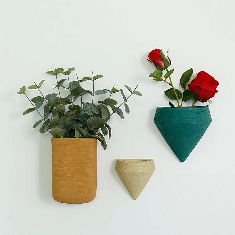 

Nordic Stone Wall Hanging Storage Box Home Household Decor Flowers Basket Party Decoration Coffee Shop Bookstore Wall Decor