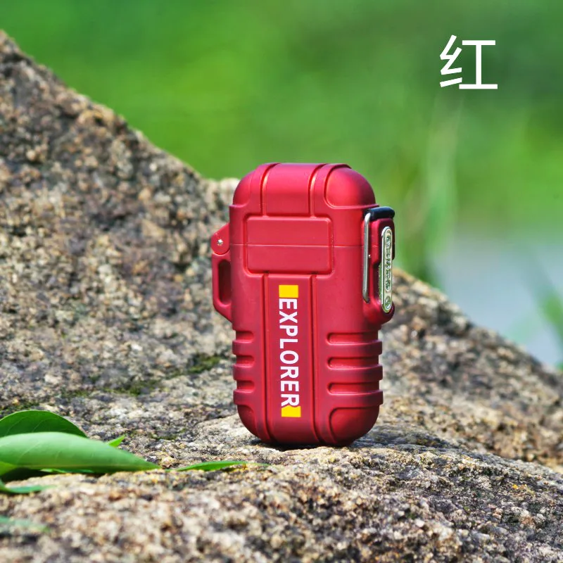 Buy USB Charging Smoking Metal Lighter Windproof