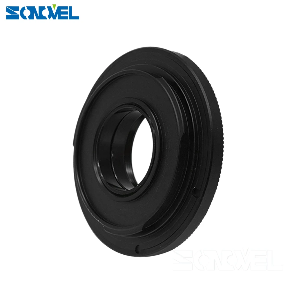 Черное кольцо адаптер для объектива камеры C Mount film video Canon EOS M M2 M3 CCTV lens M|lens adapter