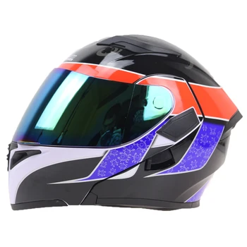 

professional flip up helmet JIEKAI 902 model 4 color glass available motorcycle helmet double lens motorcycle helmet