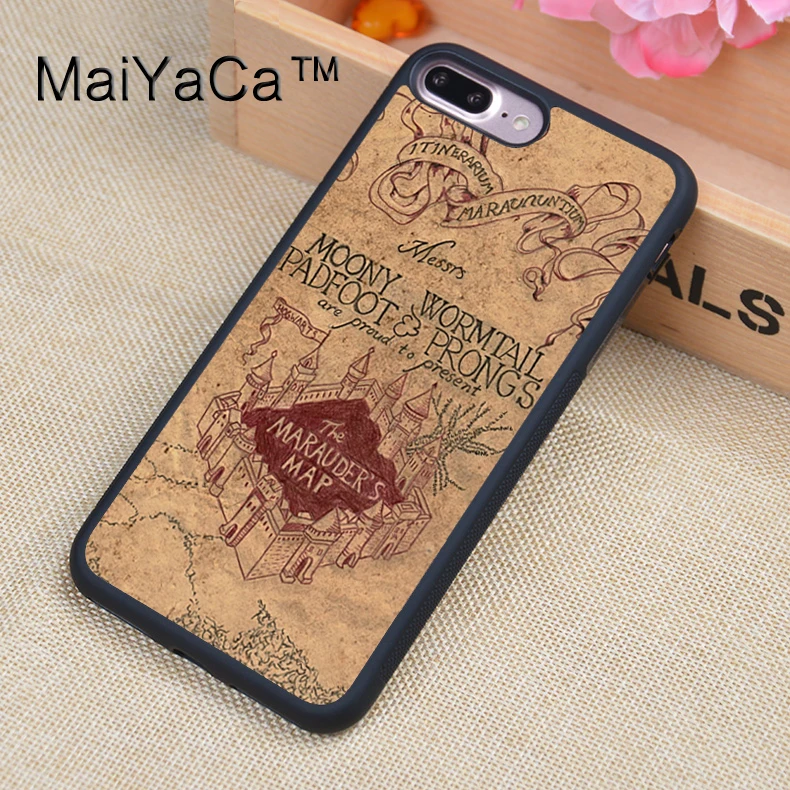 Aliexpress.com : Buy MaiYaCa harry potter marauders map Printed Phone ...