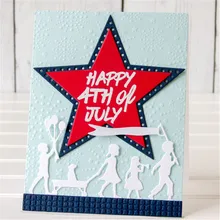 

YaMinSanNiO Star Tag Dies Metal Cutting Dies New Craft Frame Dies for 2019 for Card Making Scrapbooking Album Paper Creative DIY