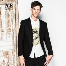 Brand Men’s Clothing2016New Arrival men formal wedding suit jacket costumes business suits black designs slim fit jacket coat