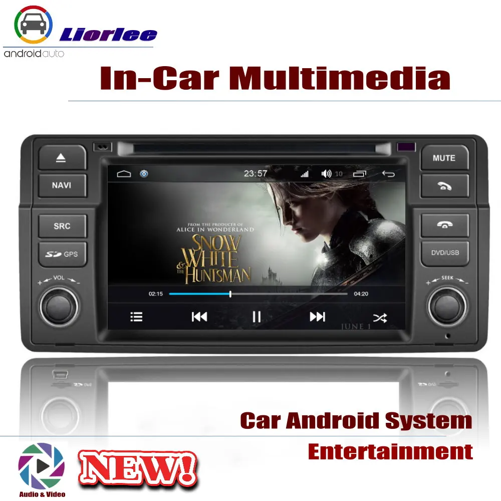 Top Auto DVD Player GPS Navigation For BMW E46 M3 2000-2006 Car Android Multimedia System HD Screen Radio Stereo Head Unit 3