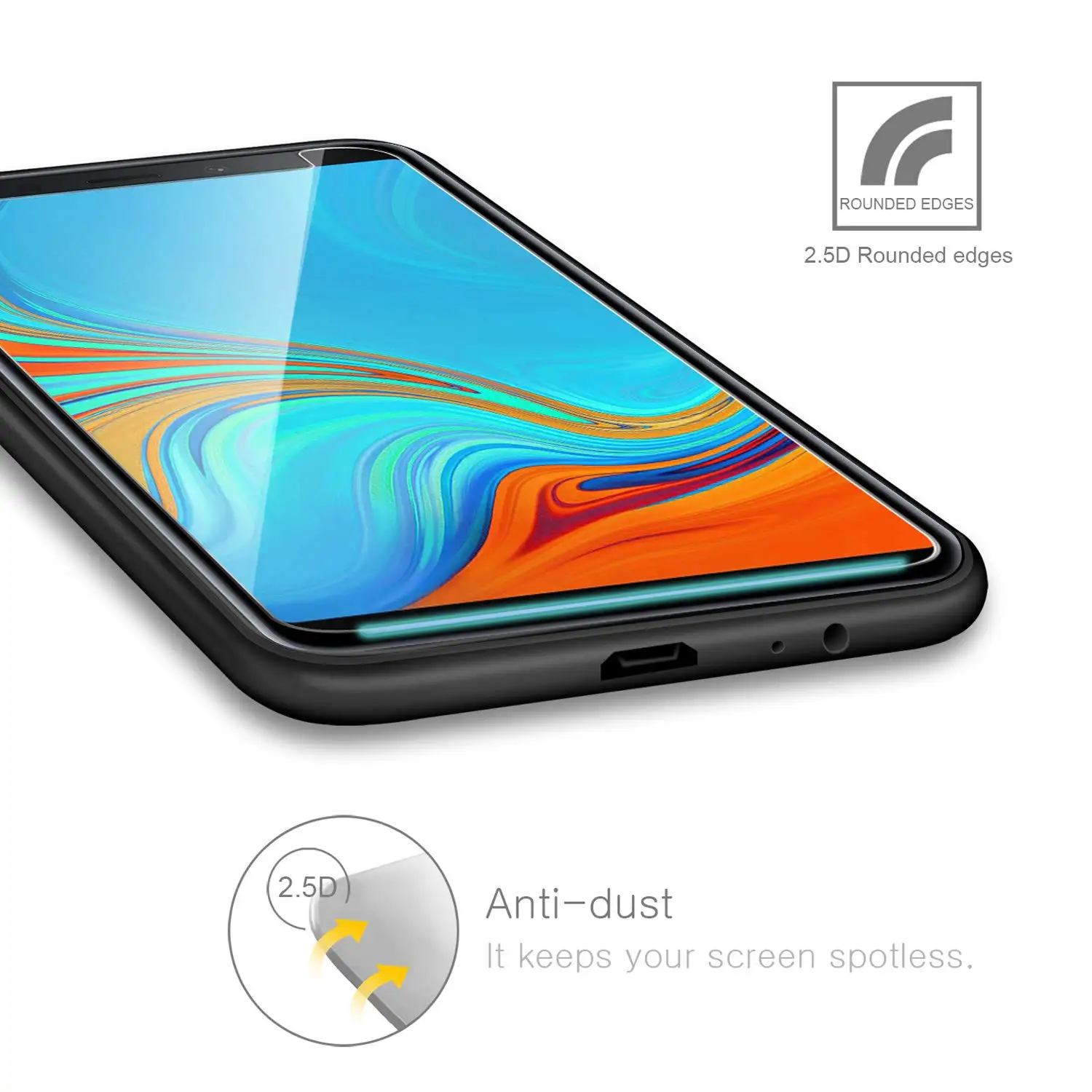 Премиум HD защитная пленка для Samsung Galaxy A9 2018 передний ЖК экран протектор SM a920f