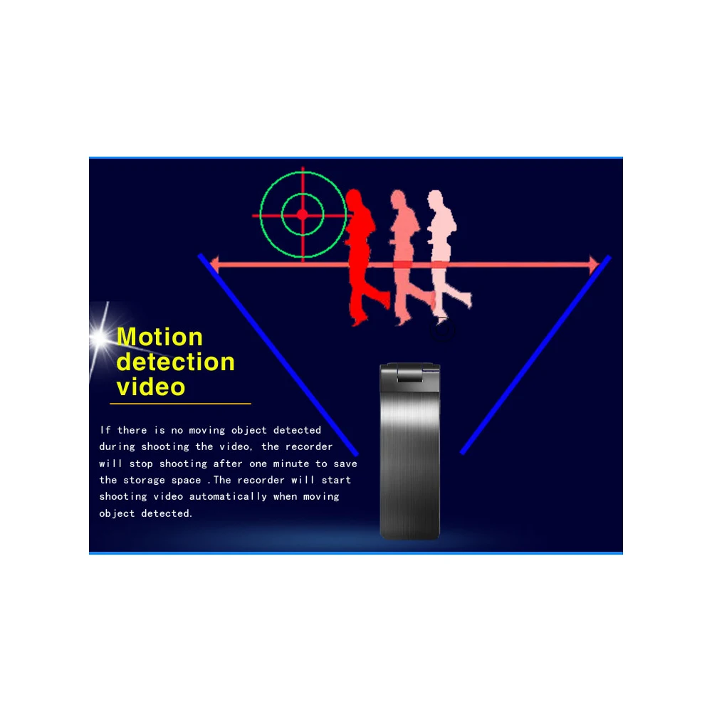 Микро-камера-Регистратор движения с мобильным обнаружением, мини-видеорегистратор с поддержкой tf-карты