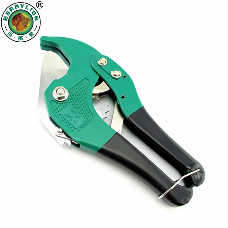 BERRYLION PVC Pijp Cutter 42mm Aluminium Body Ratel Schaar Buis Snijder