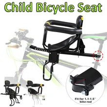 40x30x15 см Горный Дорожный велосипед детское безопасное сиденье Детский велосипедный передний стул подходит для детей черный белый