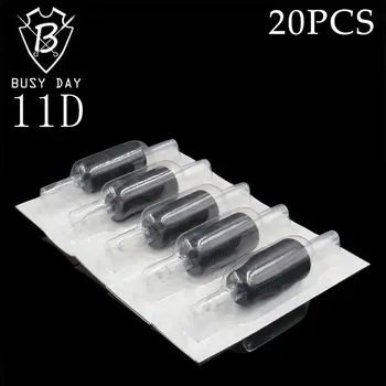 

20PCS 11DTattoo Grips Disposable And Tattoo Transparent Rubber Plastic Tubes For Tattoo Supplier Free Shipping