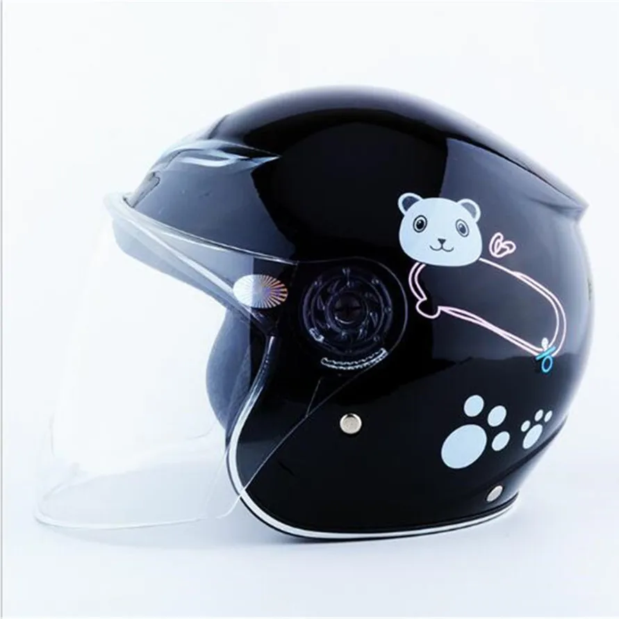Милый детский удобный шлем безопасности для мотоцикла Capacete мотокросса шлемы Детский велосипедный шлем