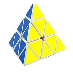 2019 Новое поступление YJ8331 Guanglong Пирамида волшебный куб головоломка игрушка для обучения мозгу-черный