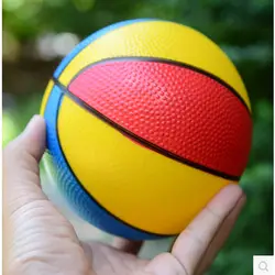 10 шт. надувные шары 6 дюймов новый утолщение яркий баскетбольный игрушка для сумка для занятий спортом на открытом воздухе Pat мяч детские