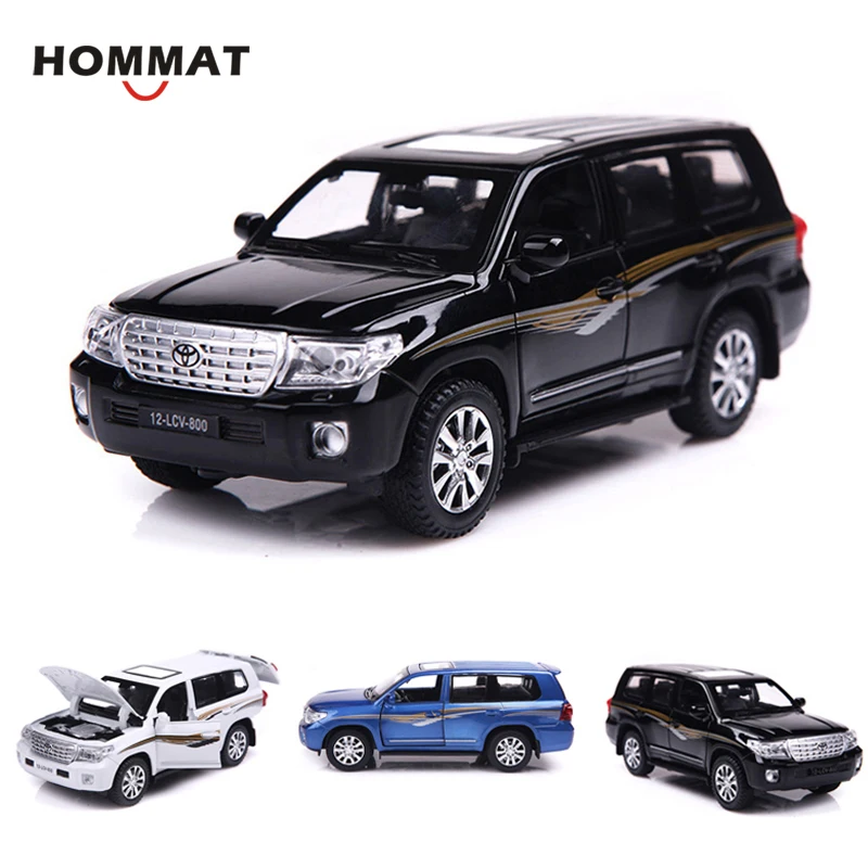 Моделирование HOMMAT 1:32 Toyota Land Cruiser внедорожник внедорожный V8 литая модель