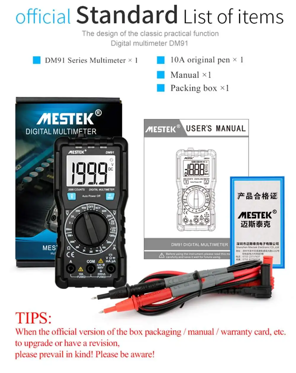 MESTEK DM91 мини-мультиметр, цифровой мультиметр 2000 отсчетов, тестер, многометровый мультиметр, мультитестер NCV True RMS, Автоматический диапазон